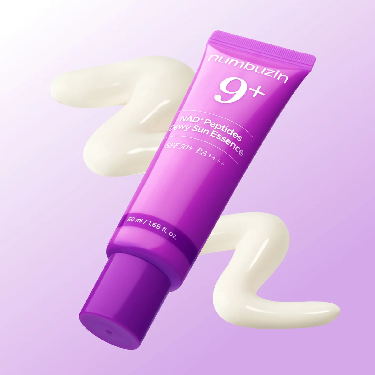 numbuzin No.9 NAD+ Peptide Dewy Sun Essence | Anti-Aging Sunscreen