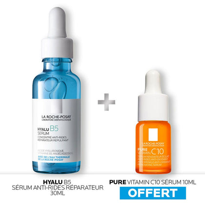La Roche-Posay Hyalu B5 Serum set with mini vitamin C serum