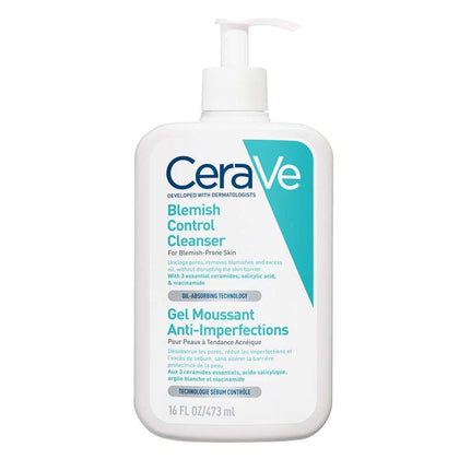 CeraVe Blemish Control Cleanser 473ml pump bottle