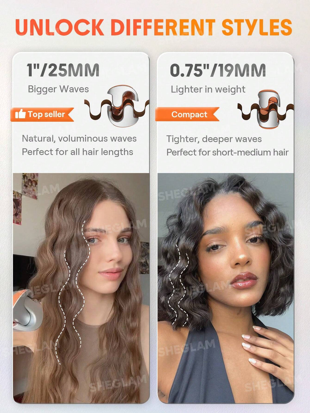 SHEGLAM Beach Babe Hair Waver 5