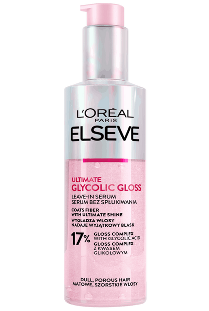 L'Oréal Paris Elseve Glycolic Gloss Leave-In Serum 150ml