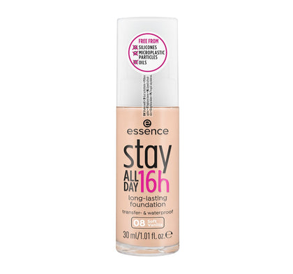 essence Stay All Day 16h Long-Lasting Foundation 08