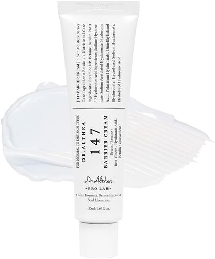 Dr. Althea 147 Barrier Cream 50ml jar - Korean ceramide moisturizer
