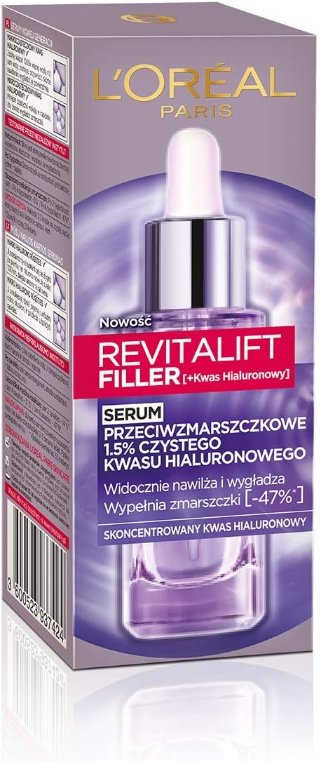 L'Oréal Paris Revitalift Filler Hyaluronic Acid Serum 30ml, view 3