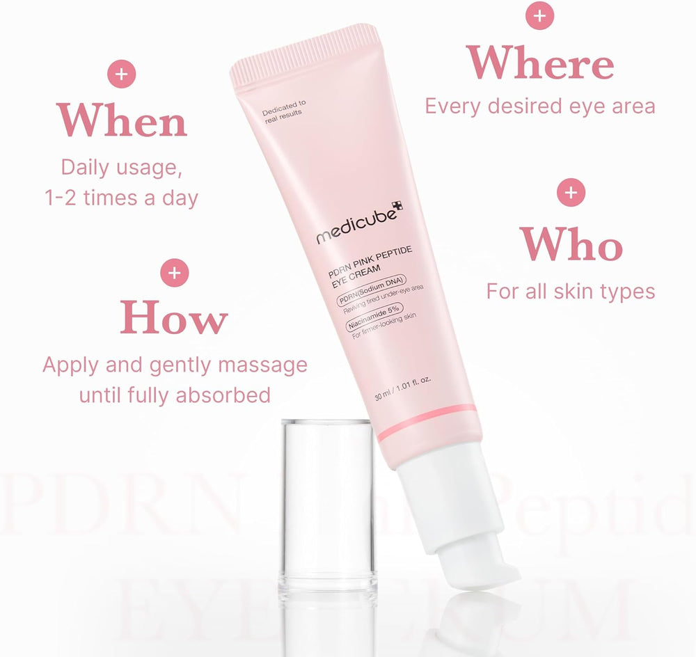 Medicube PDRN Pink Peptide Eye Cream (30ml)