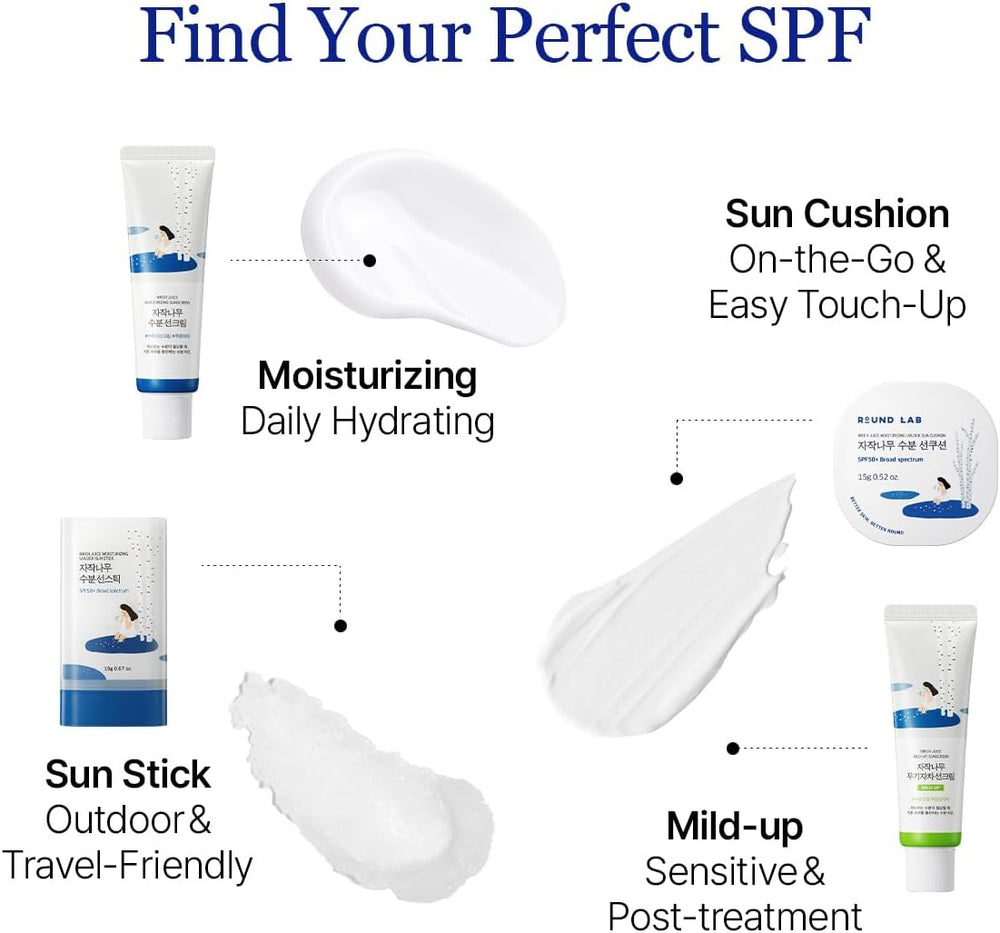 ROUND LAB Birch Juice Moisturizing Sun Cream SPF50+ 50ml