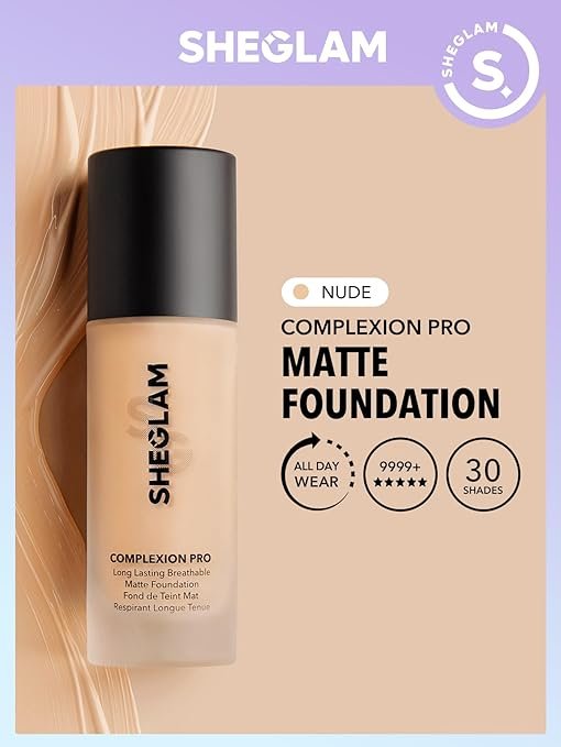 SHEGLAM Complexion Pro Foundation Nude 3