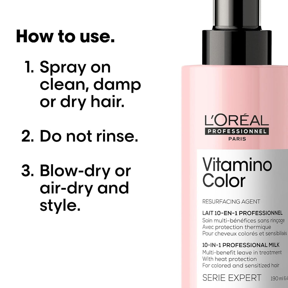 L'Oréal Professionnel Vitamino Color 10-in-1 Leave-In Spray 190ml – image 5
