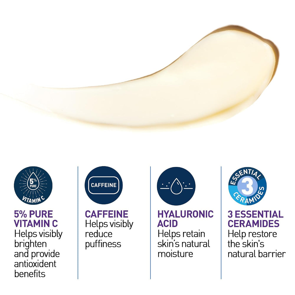 CeraVe brightening eye cream with vitamin C, third product view