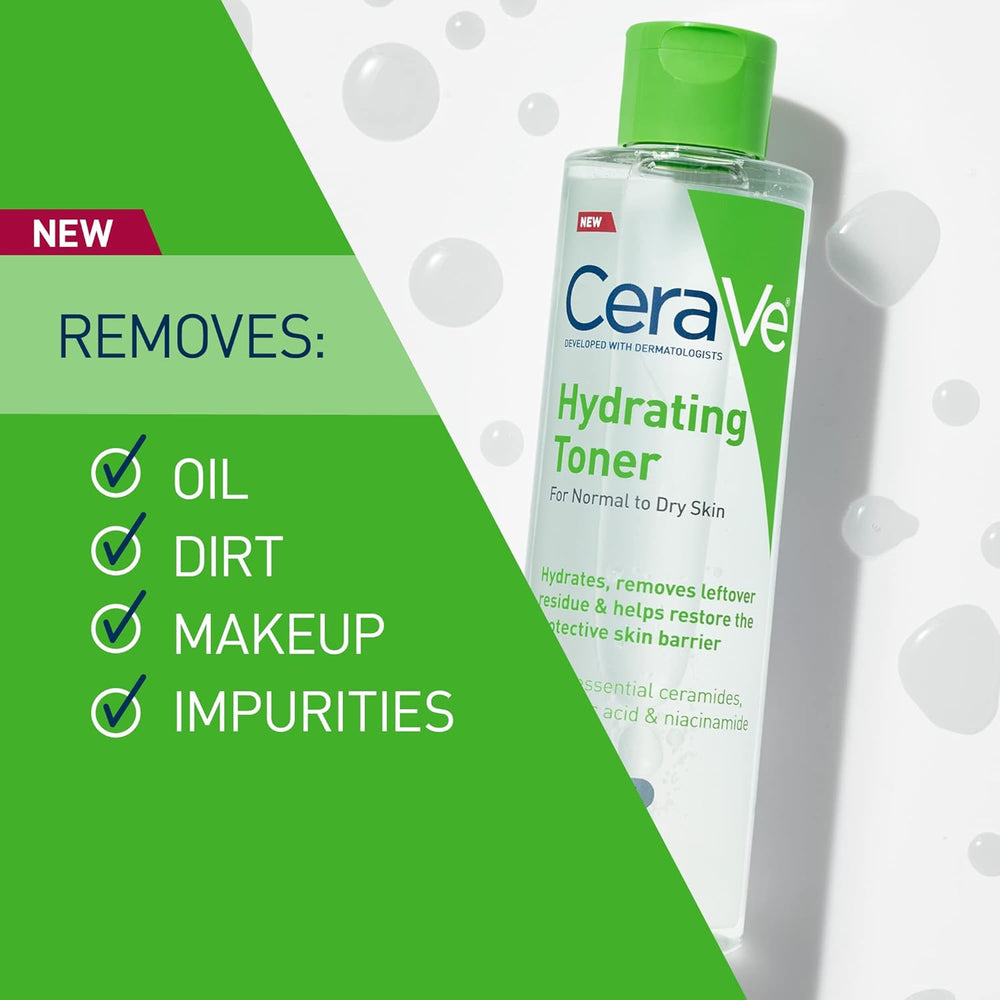 CeraVe alcohol-free face toner with hyaluronic acid, third product view
