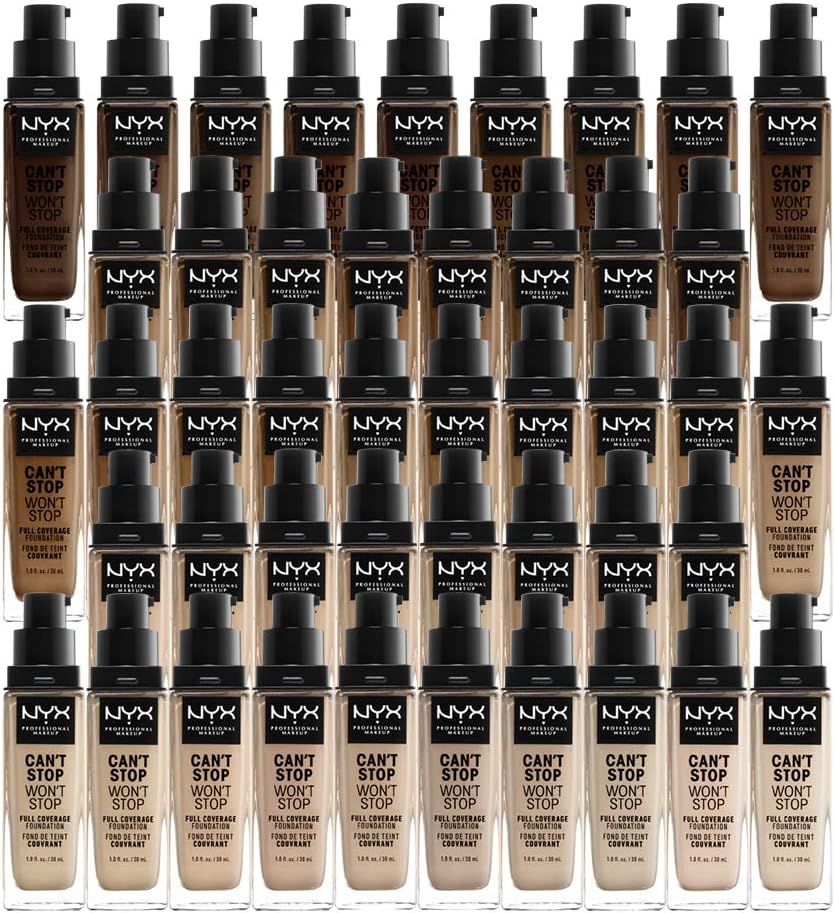 NYX Can't Stop Won't Stop Foundation Vanilla 6