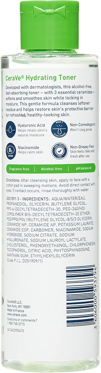 CeraVe Hydrating Toner 200ml, second product view