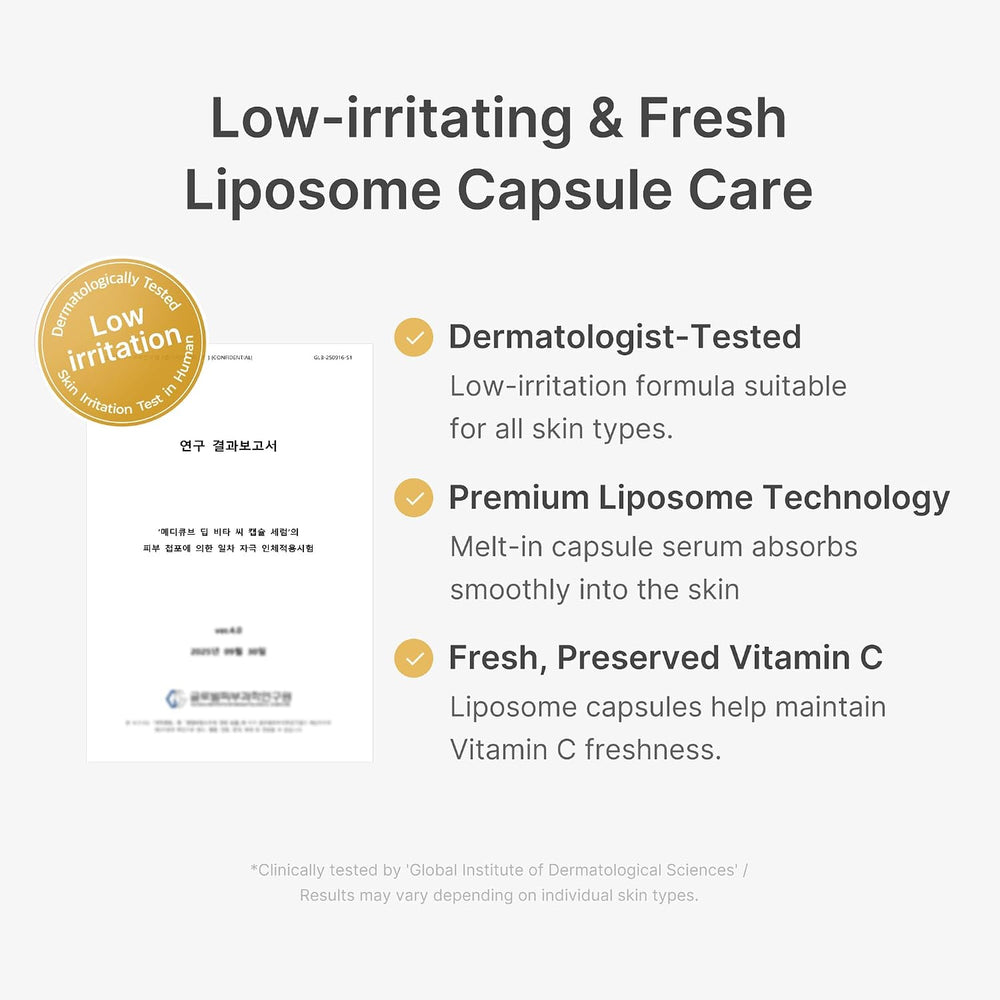 Medicube Deep Vita C Capsule Serum 30ml | Brightening Vitamin C Serum