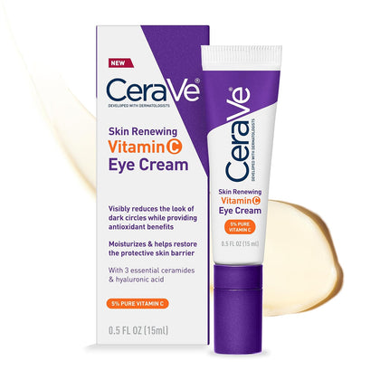 CeraVe Skin Renewing Vitamin C Eye Cream 0.5 oz tube