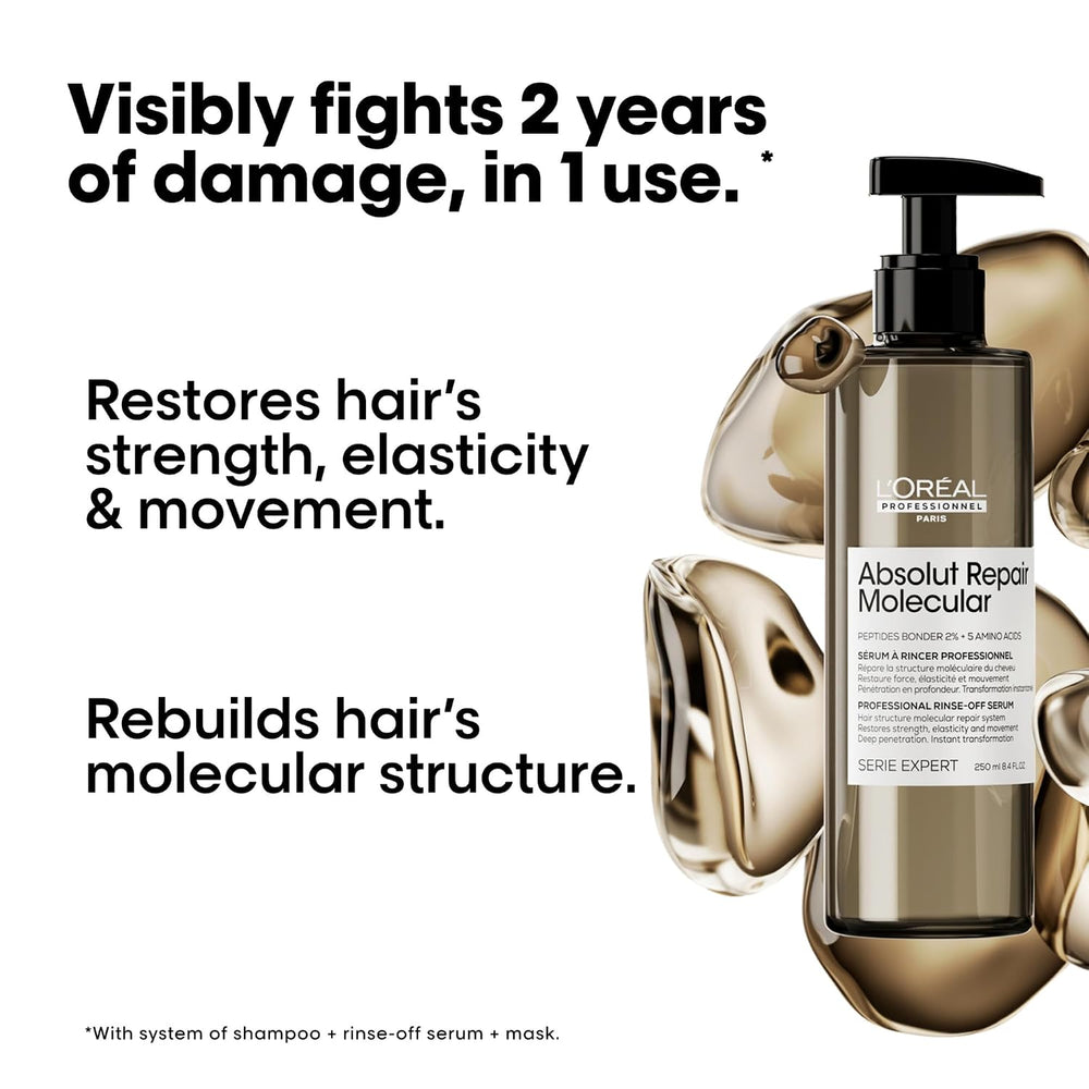 L'Oréal Professionnel Absolut Repair Molecular Rinse-Off Serum 250ml – image 2