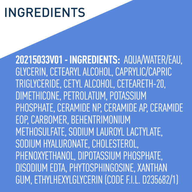 CeraVe Baby cream for dry skin US pack, fourth product view