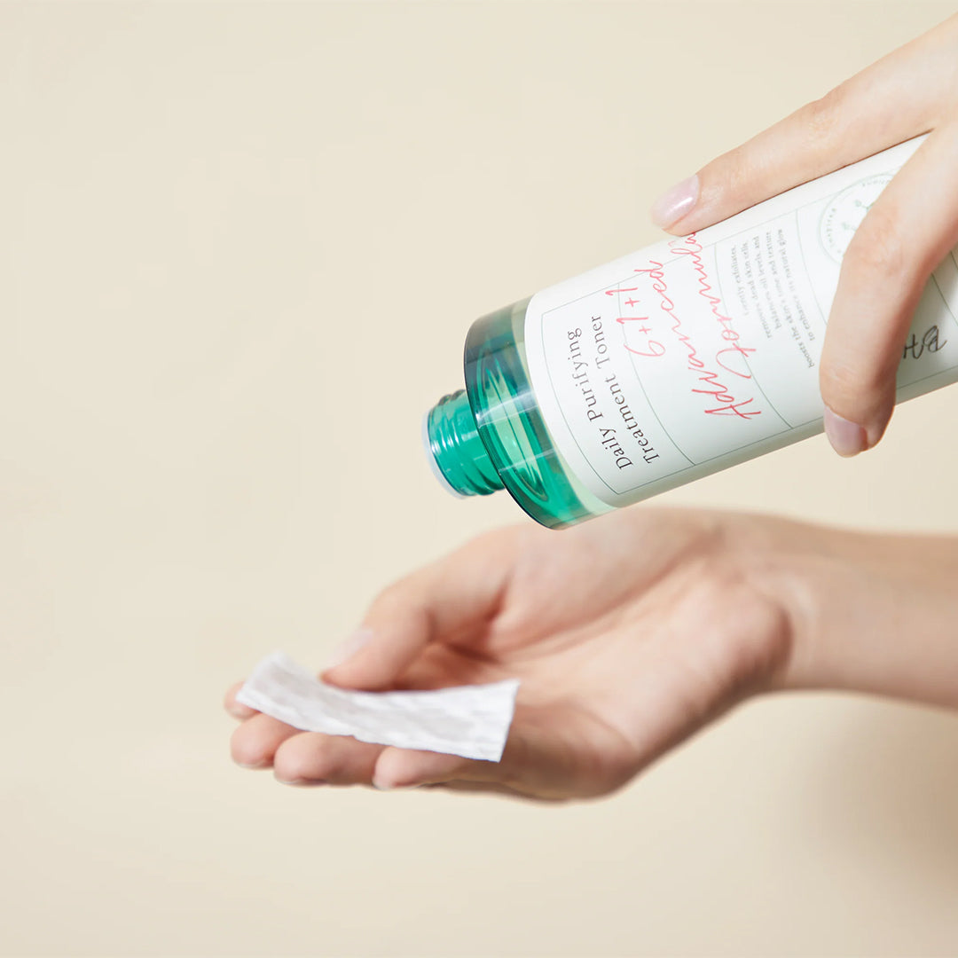 AXIS-Y Daily Purifying Treatment Toner back label ingredients