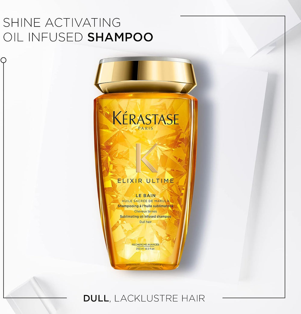Kérastase Elixir Ultime Le Bain Shampoo 250ml oil-infused shine shampoo for dull hair – image 2