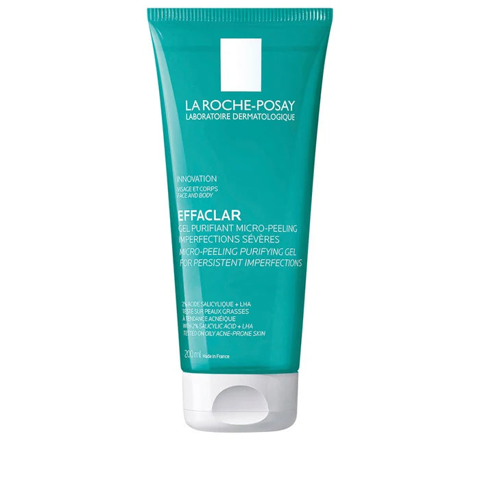 La Roche-Posay Effaclar Micro-Peeling Purifying Gel 200ml tube