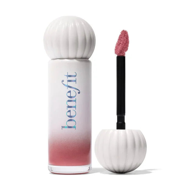 Benefit Ladies Splash Tint Moisturizing Dewy Lip Tint Skinny Dip (Soft Peach) Makeup