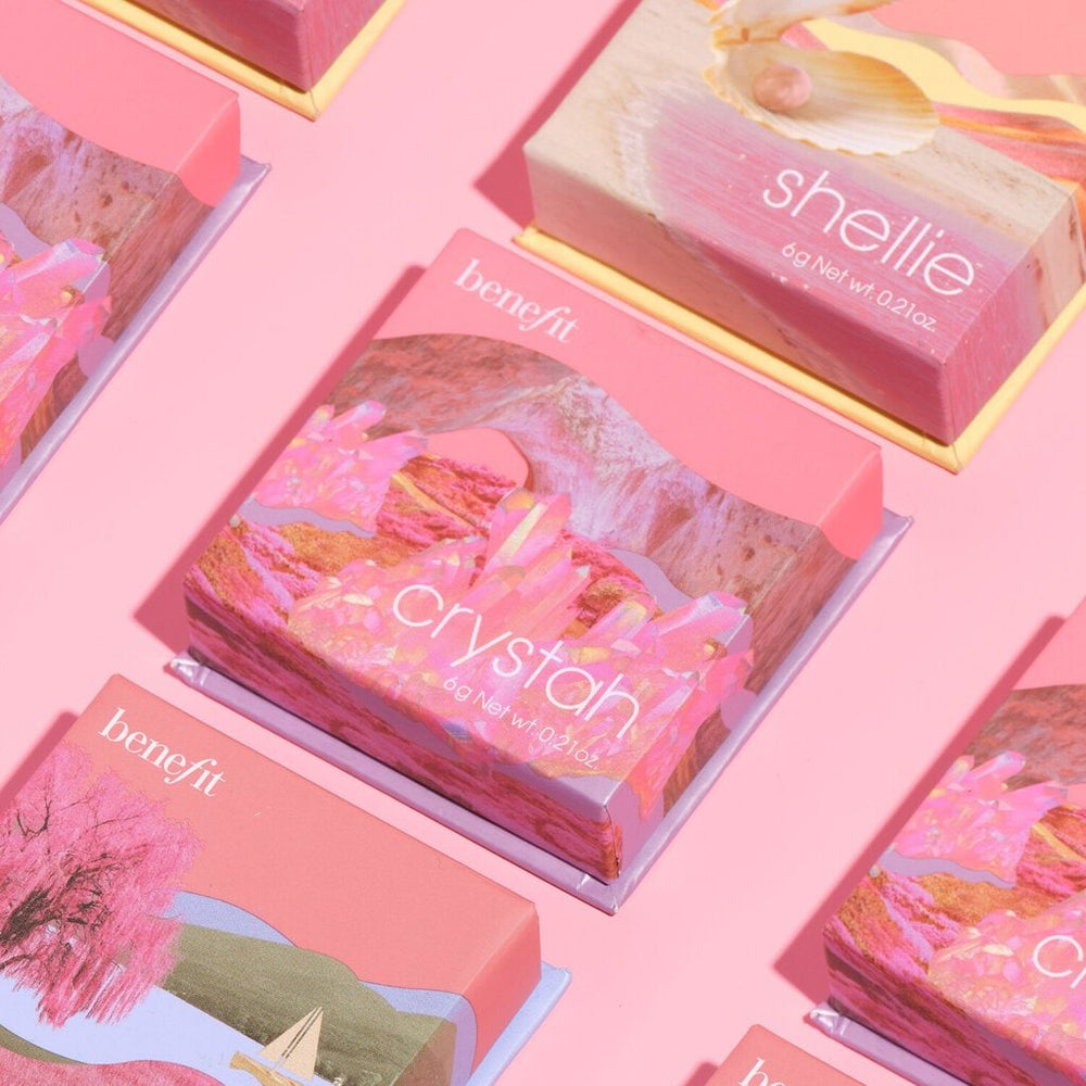 Benefit Crystah Strawberry Pink Blush mini, view 4