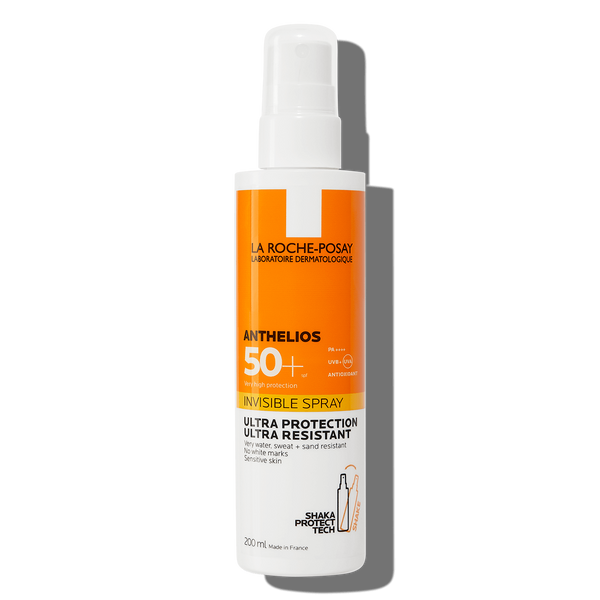 La Roche-Posay Anthelios Invisible Spray SPF 50+ body sunscreen, front