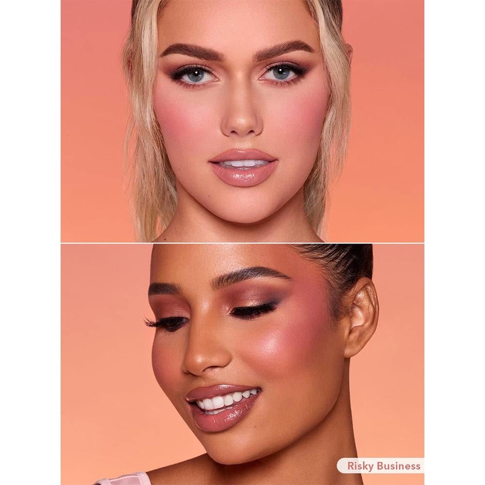 SHEGLAM Color Bloom Liquid Blush Risky Business 3
