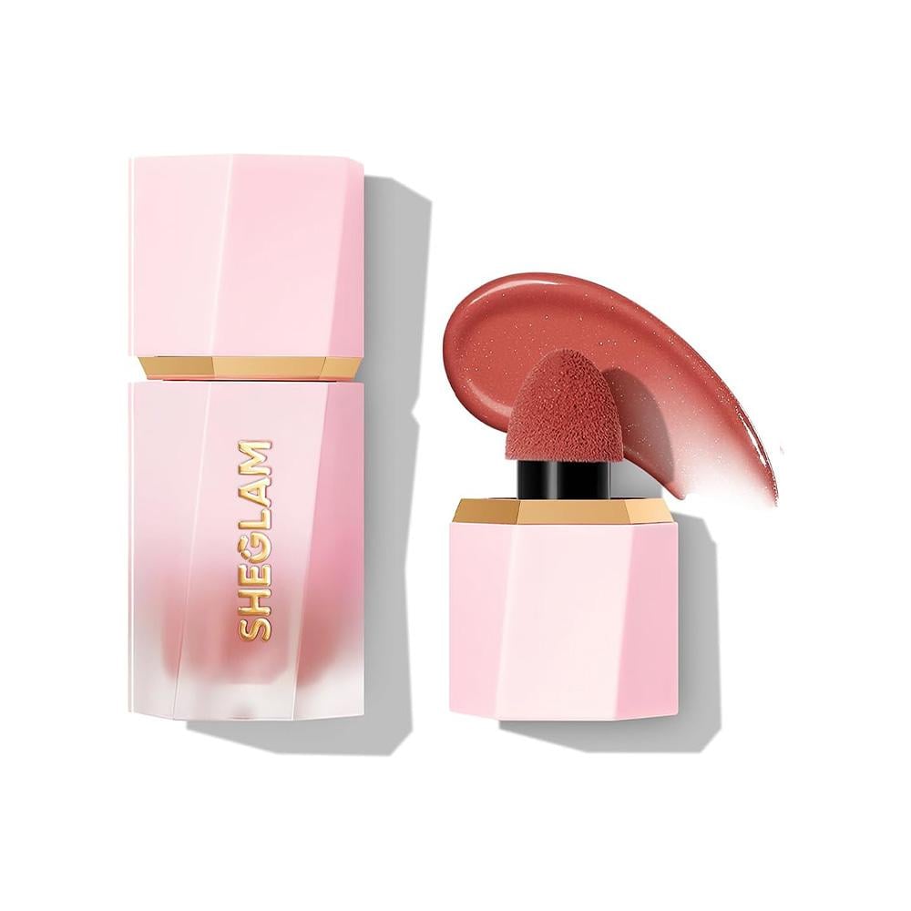 SHEGLAM Color Bloom Liquid Blush Risky Business 1