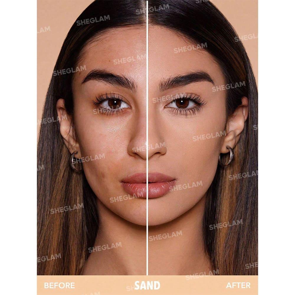 SHEGLAM Skin Focus High Coverage Powder Sand 2