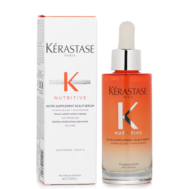 Kérastase Nutritive Nutri-Supplement Scalp Serum 90ml – Hydrating Scalp Serum for Dry Scalp