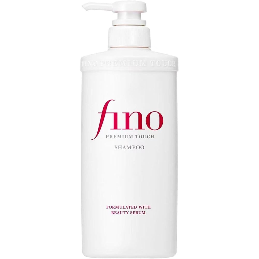 Shiseido Fino Premium Touch Shampoo 550ml – Japanese Royal Jelly Shampoo for Dry, Damaged & Colored Hair
