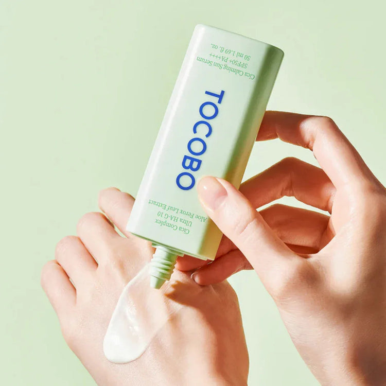 TOCOBO Cica Calming Sun Serum 50ml SPF50+ PA++++ | Soothing Sunscreen