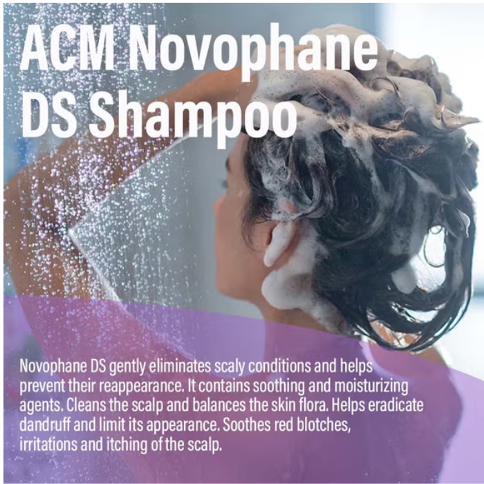 Acm Novophane DS Anti Dandruff Shampoo, 125ml