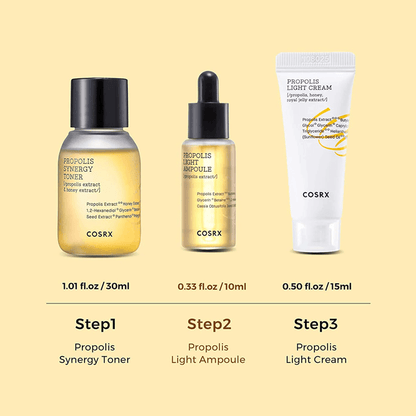COSRX Propolis Trial Set | Travel Skincare Set