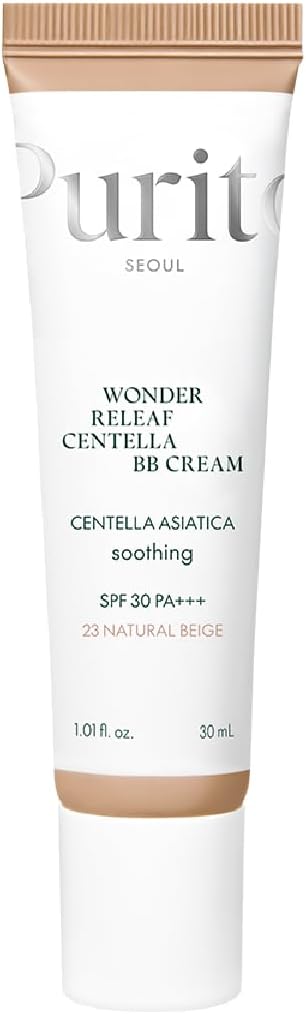 PURITO SEOUL Wonder Releaf Centella BB Cream 30ml | Sheer Coverage Tinted Cream