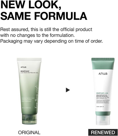 Anua Heartleaf LHA Moisture Peeling Gel 120ml