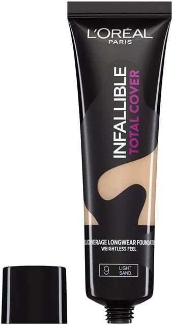 L'Oréal Paris Infaillible Total Cover Foundation shade 9