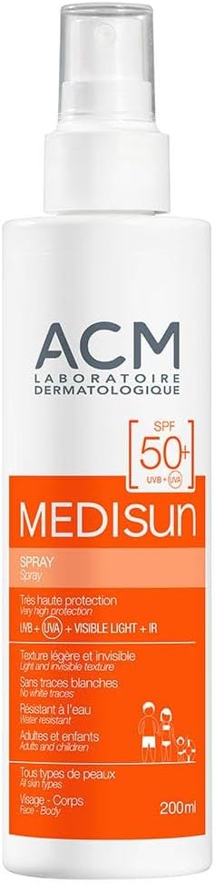 ACM Medisun SPF50 Sunscreen Spray 200 ml