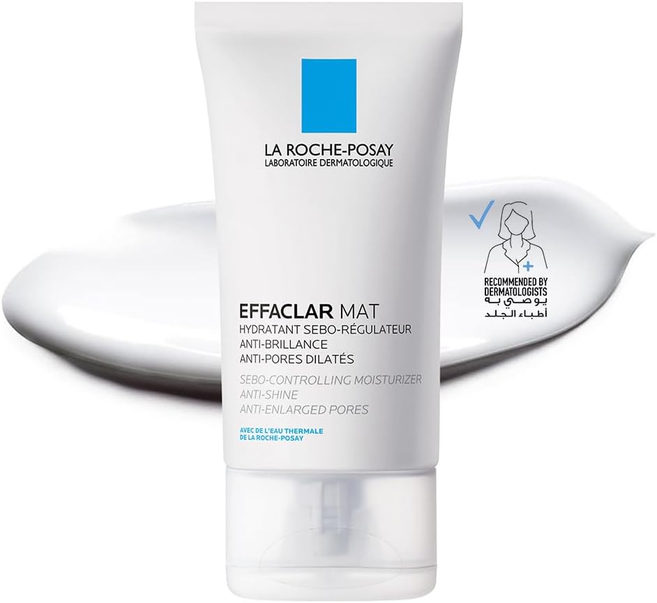 La Roche-Posay Effaclar Mat 40ml mattifying moisturiser tube