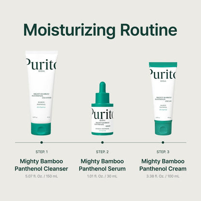 PURITO Mighty Bamboo Panthenol Serum | Soothing Hydration Serum