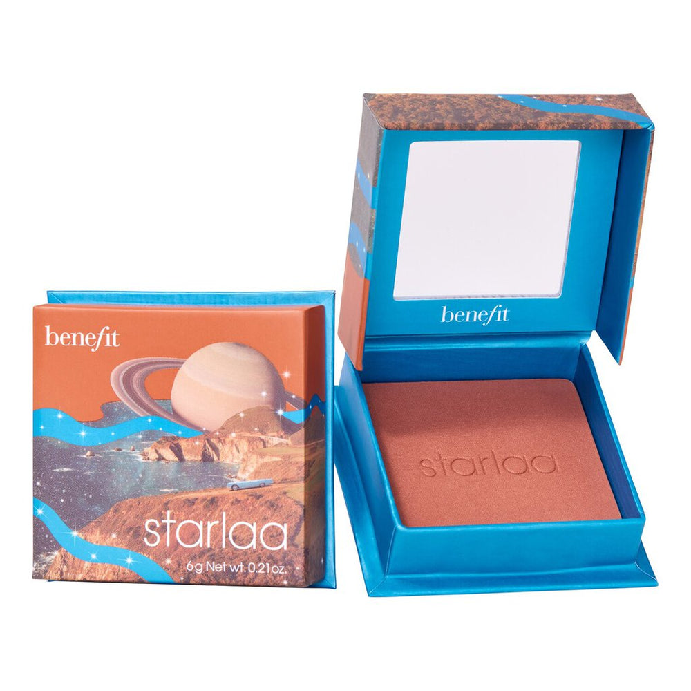 Benefit WANDERful World Silky-Soft Powder Blush, shade Starlaa