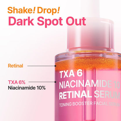 PURITO SEOUL TXA 6% Niacinamide 10% Retinal Serum 30ml | Brightening Anti-Aging Serum