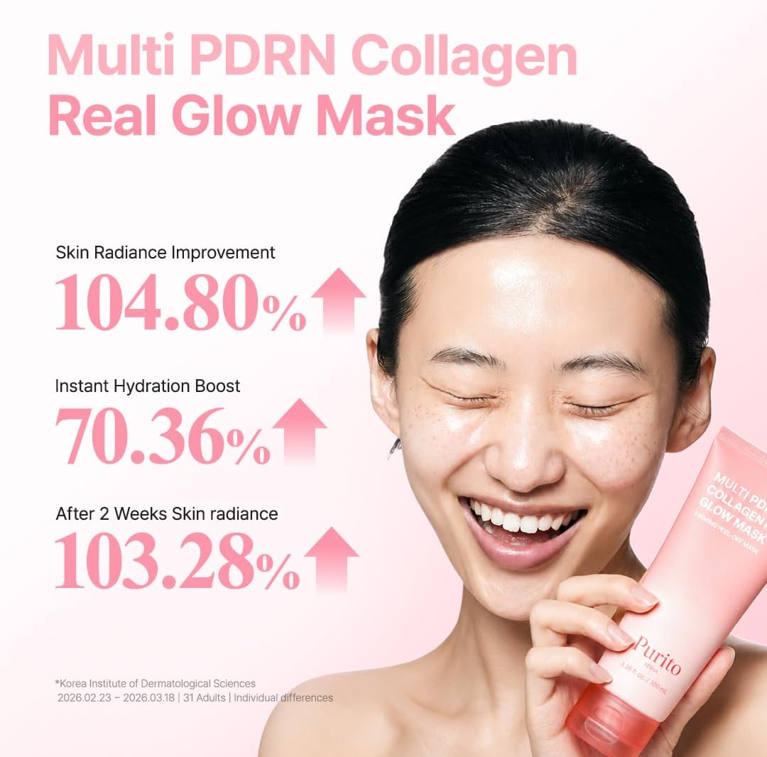 PURITO Multi PDRN Collagen Real Glow Mask