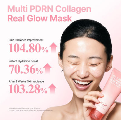 PURITO Multi PDRN Collagen Real Glow Mask