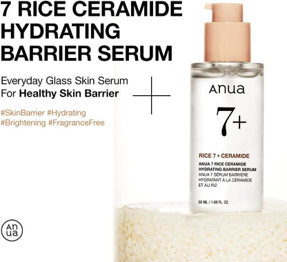 Anua Rice 7% Ceramide Hydrating Barrier Serum 50ml