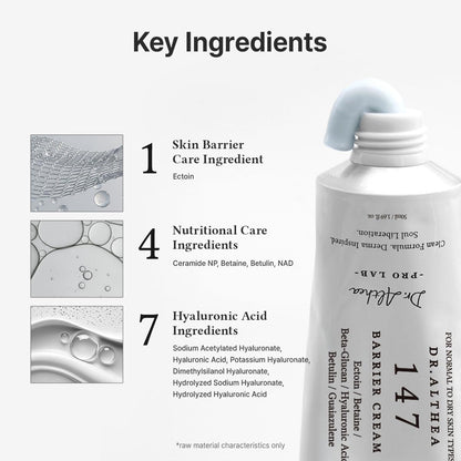 Dr. Althea 147 Barrier Cream packaging box
