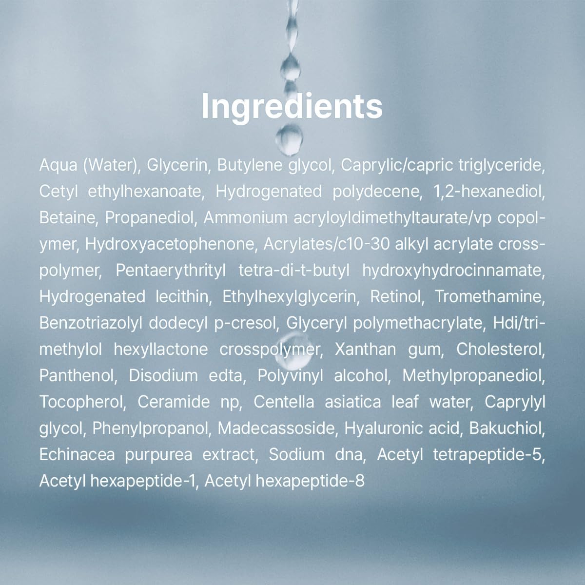 Dr. Althea Retinol Flat Iron Eye Roller full ingredient list
