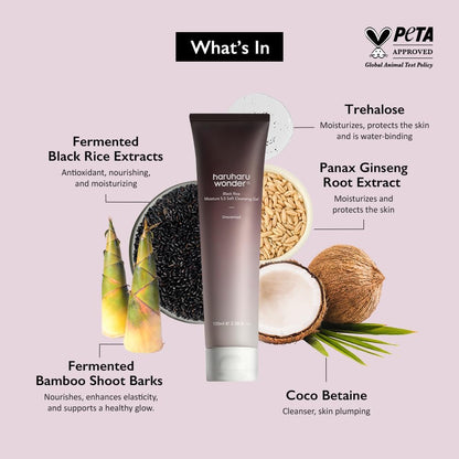 HARUHARU WONDER Black Rice Moisture 5.5 Soft Cleansing