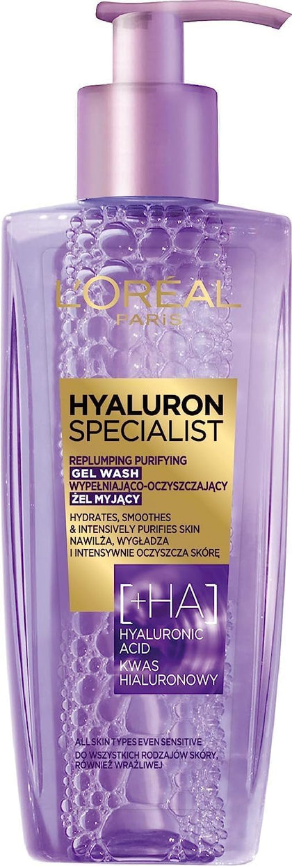 L'Oréal Paris Hyaluron Gel Face Wash 200ml
