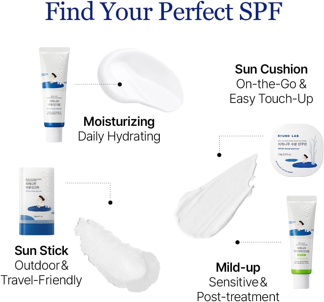 ROUND LAB Birch Juice Moisturizing Sun Cream SPF50+ 50ml